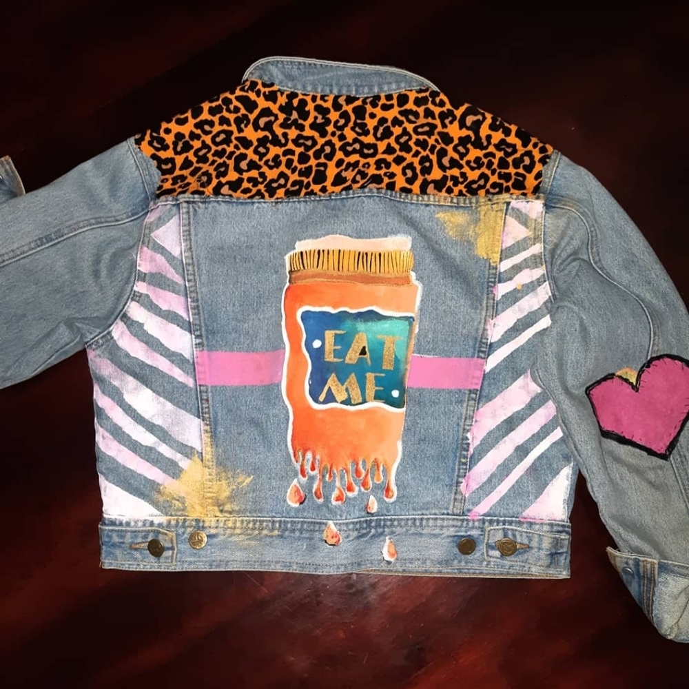 Vintage custom denim jacket